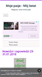 Mobile Screenshot of moje-pasje.info